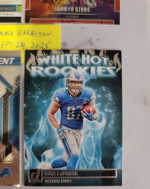 2023 Panini Donruss White Hot Rookies #WHR-6 Sam LaPorta — front