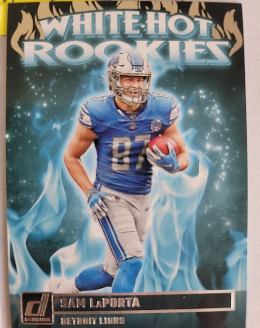 2023 Donruss #WHR-6 Sam LaPorta White Hot Rookies — front