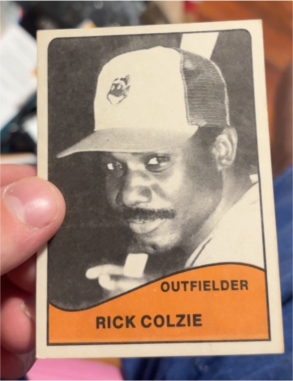 1979 TCMA Rick Colzie — front