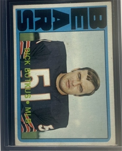 1972 Topps #170 Dick Butkus — front