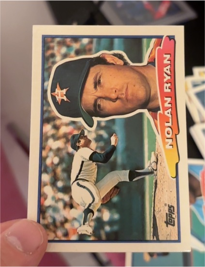 1988 Topps Big #29 Nolan Ryan — front