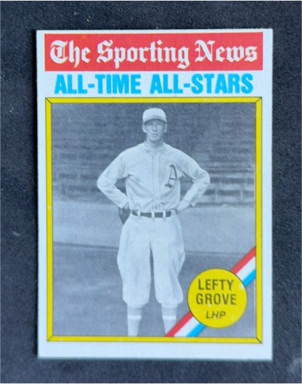 1976 Topps #350 Lefty Grove — front