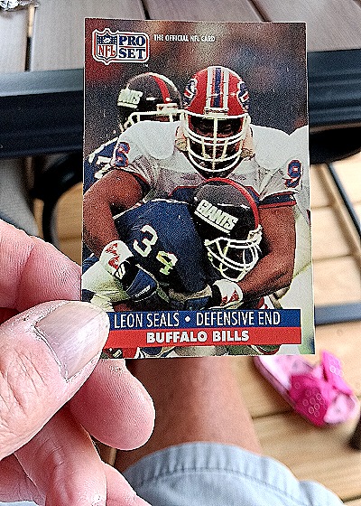 1991 Pro Set #449 Leon Seals — front