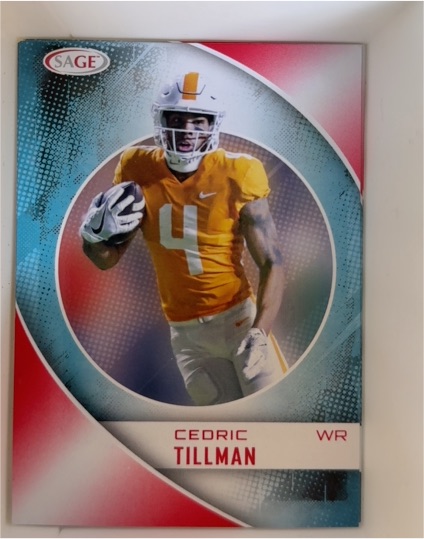 2023 Sage HIT #13 Cedric Tillman — front