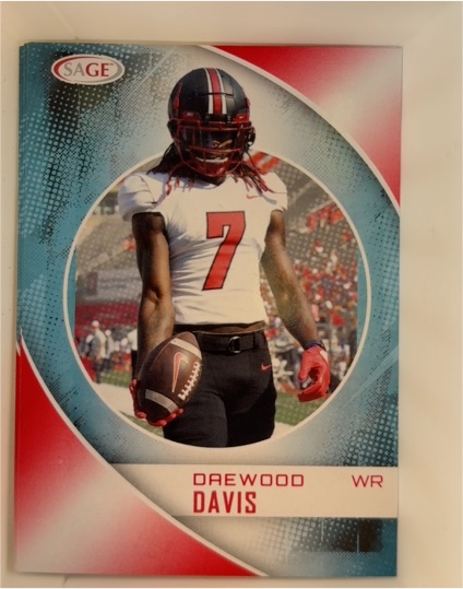 2023 SAGE High Series #105 Daewood Davis — front