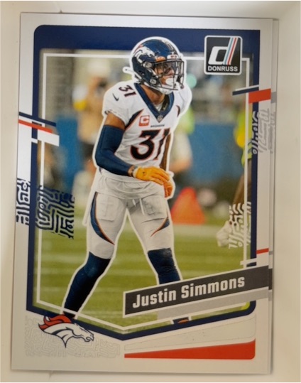 2023 Donruss #91 Justin Simmons — front