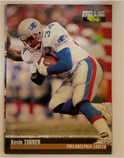 1995 Pro Line #141 Kevin Turner — front