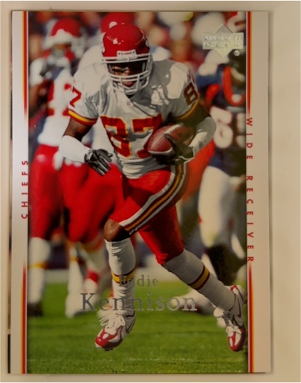 2007 Upper Deck #90 Eddie Kennison Kansas City Chiefs — front