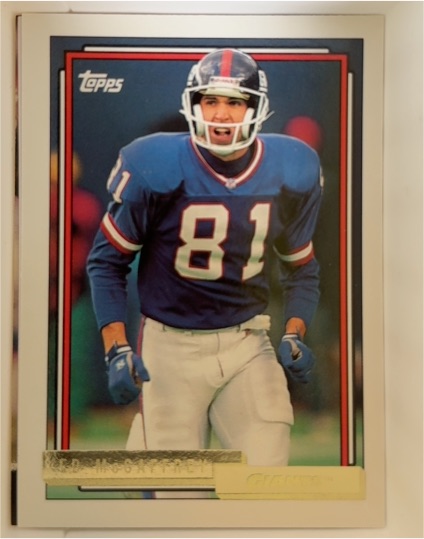 1992 Topps #699 Ed McCaffrey — front