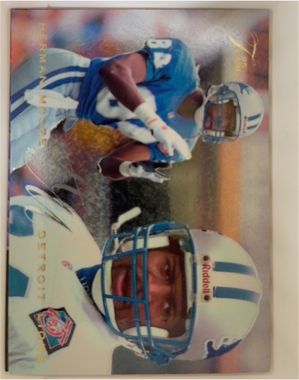1995 Fleer Flair #67 Herman Moore — front