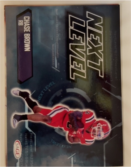 2023 Sage Next Level #195 Chase Brown — front