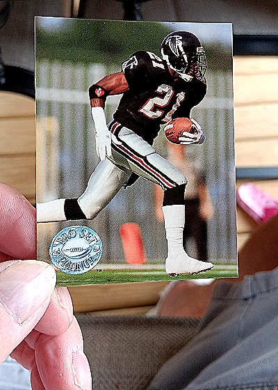1991 Pro Set Platinum #141 Deion Sanders — front