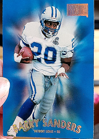 1997 SkyBox Premium #7 Barry Sanders — front