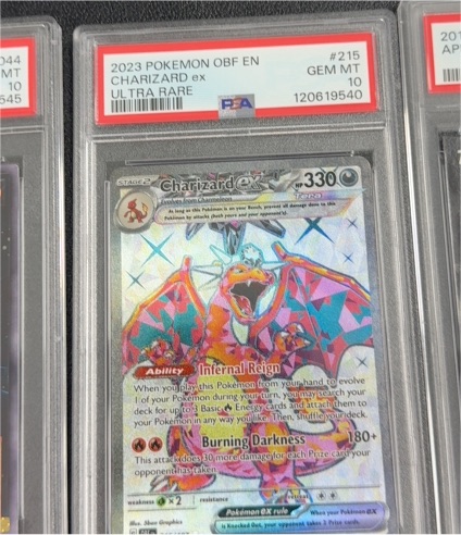 2023 Pokemon OBF EN #215 Charizard ex — front