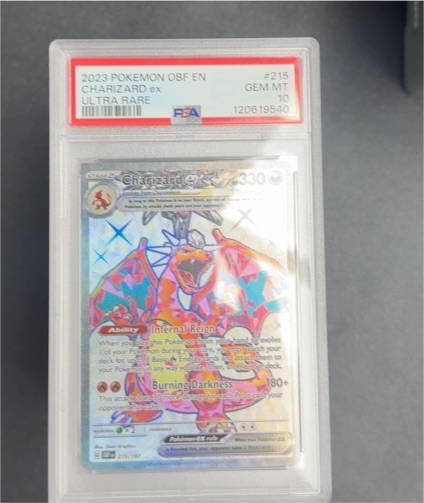 2023 Pokémon OBF #215 Charizard ex — front