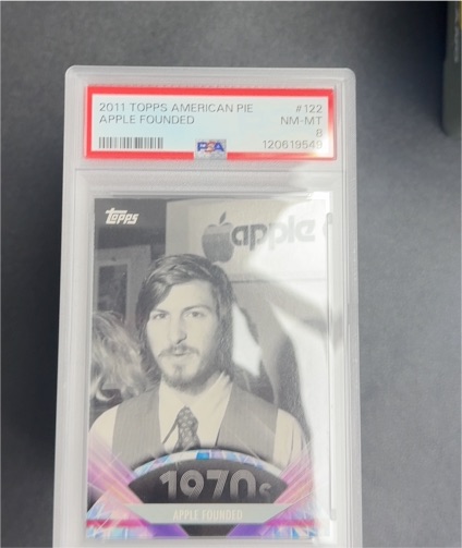 2011 Topps American Pie #122 Steve Jobs Apple Founded — front