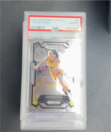 2024 Panini Prizm Draft Picks #57 Caitlin Clark — front