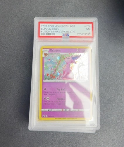 2021 Pokemon SWSH BSP #174 Espeon Holo — front