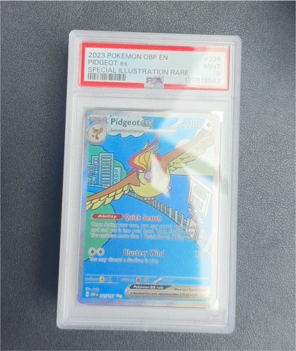 2023 Pokémon Obsidian Flames #225 Pidgeot ex Special Illustration Rare — front