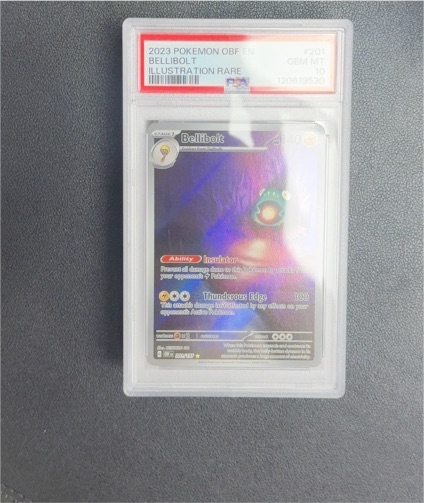 2023 Pokémon Obsidian Flames #201 Bellibolt Illustration Rare — front