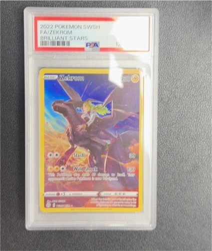 2022 Pokémon Brilliant Stars #TG05 Zekrom — front