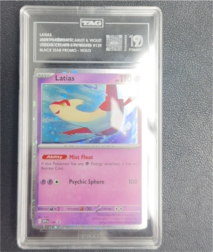 2024 Pokemon Scarlet & Violet #139 Latias Black Star Promo — front