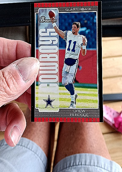 2005 Bowman #11 Drew Bledsoe — front