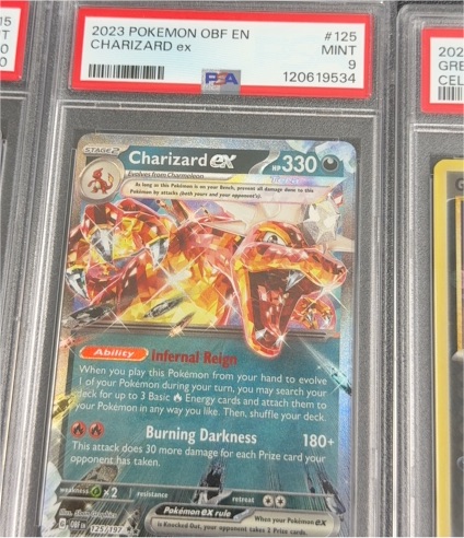 2023 Pokémon Obsidian Flames #125 Charizard ex — front