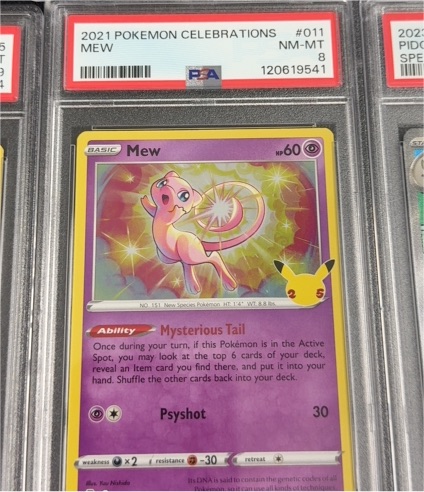 2021 Pokémon Celebrations #011 Mew — front