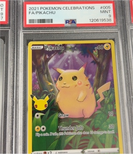 2021 Pokémon Celebrations #005 Pikachu — front