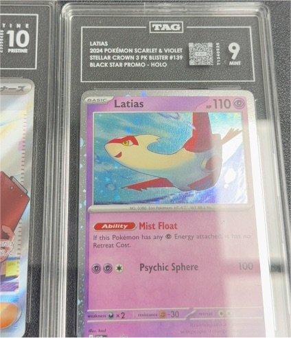 2024 Pokémon Scarlet & Violet Black Star Promo #139 Latias — front