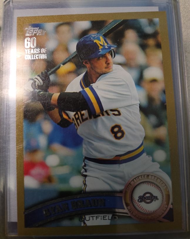 2011 Topps #1 Ryan Braun — front