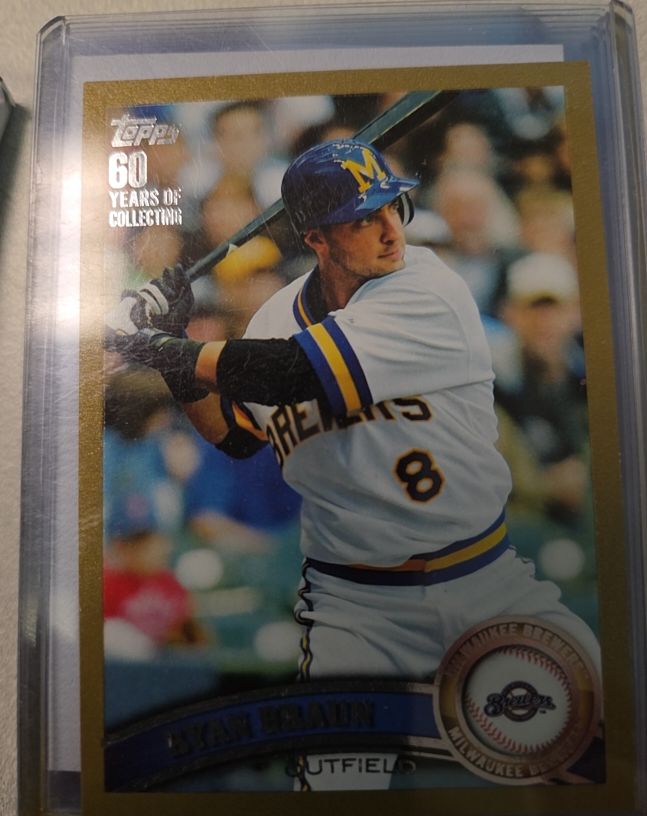 2011 Topps #1 Ryan Braun — front