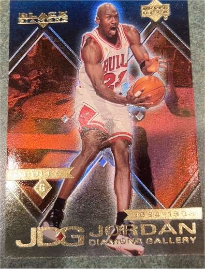 1999 Upper Deck Black Diamond #DG9 Michael Jordan — front