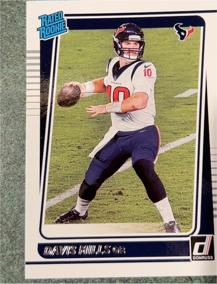 2021 Donruss #273 Davis Mills — front