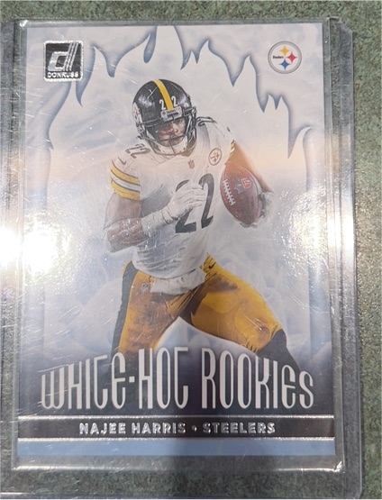 2021 Donruss White Hot Rookies #WHR-NHA Najee Harris — front