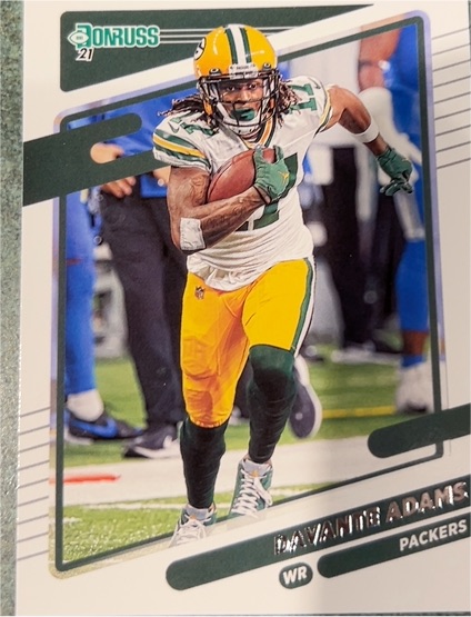 2021 Donruss #158 Davante Adams — front