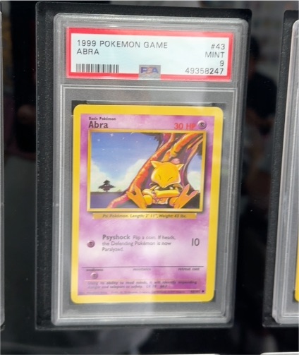 1999 Pokémon #43 Abra — front