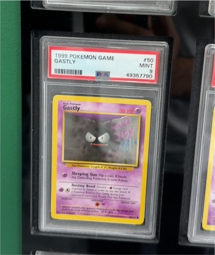 1999 Pokémon #50 Gastly — front