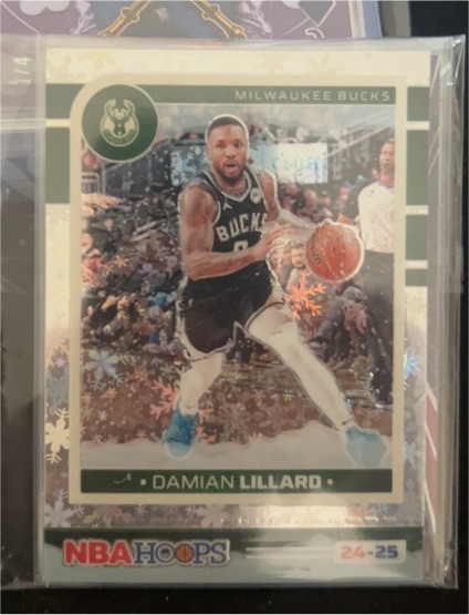 2024-25 Panini NBA Hoops #24-25 Damian Lillard — front