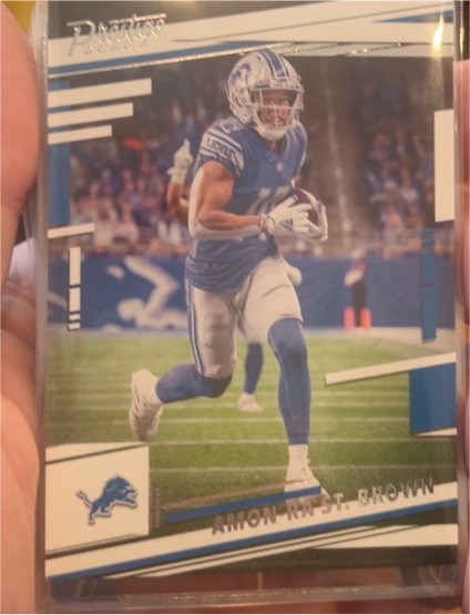 2022 Panini Prestige #98 Amon-Ra St. Brown — front