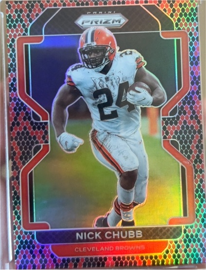 2021 Panini Prizm #264 Nick Chubb — front