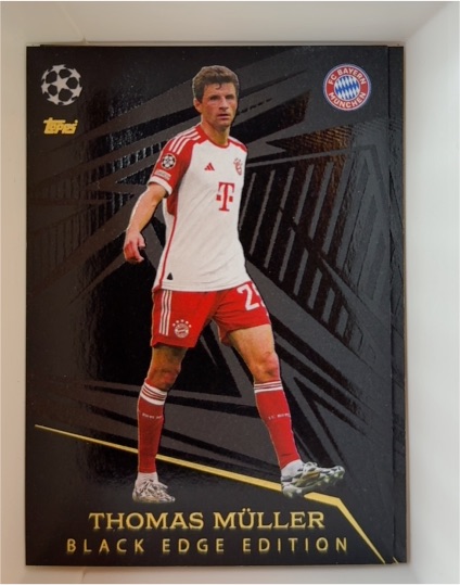 2023-24 Topps Match Attax Black Edge Edition #497 Thomas Müller — front