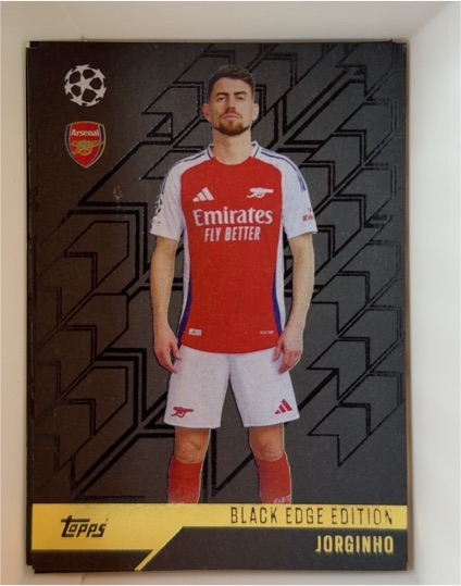 2024-25 Topps Match Attax Black Edge Edition #BE4 Jorginho — front