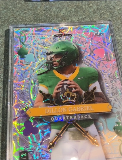 2024 Wildcard Stacked Deck #King of Clubs Dillon Gabriel — front