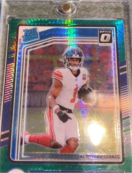 2024 Donruss Optic Rated Rookie #unknown New York Giants Player — front