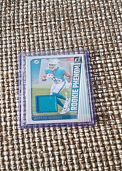 2024 Donruss Optic Rookie Phenom Patch #RPB-XWO Xavier Worthy — front
