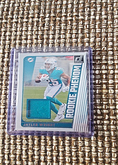 2024 Donruss #RPJ-JWR Jaylen Wright Rookie Phenom Jerseys — front