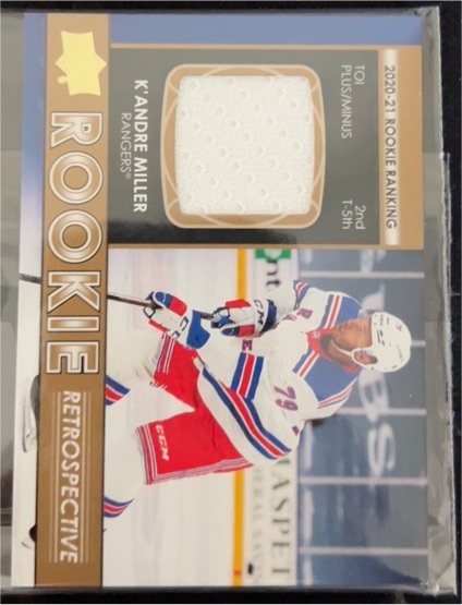 2021-22 Upper Deck Rookie Retrospective #RR-19 K'Andre Miller — front