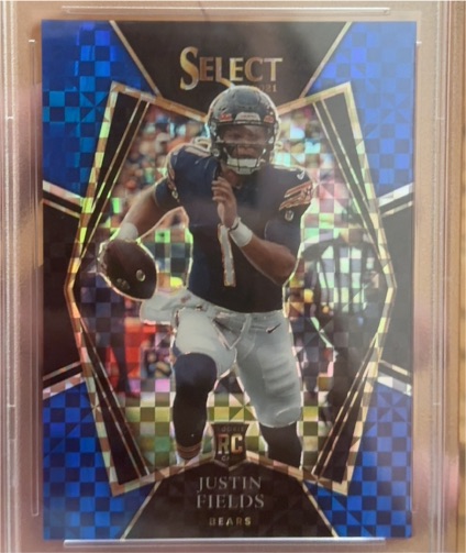 2021 Panini Select #RC Justin Fields — front
